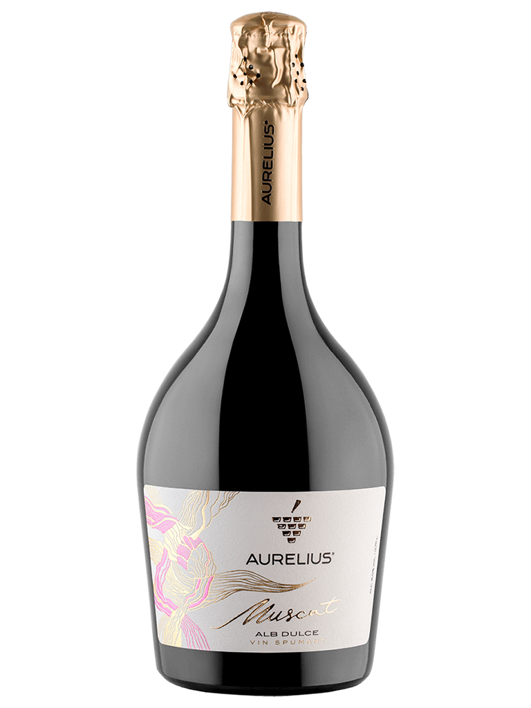 Sweet White sparkling wine "Aurelius Moscato White Sweet"